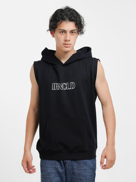 Ironclad Sleeveless Hoodie Black