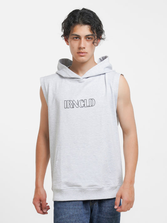 Ironclad Sleeveless Hoodie Grey