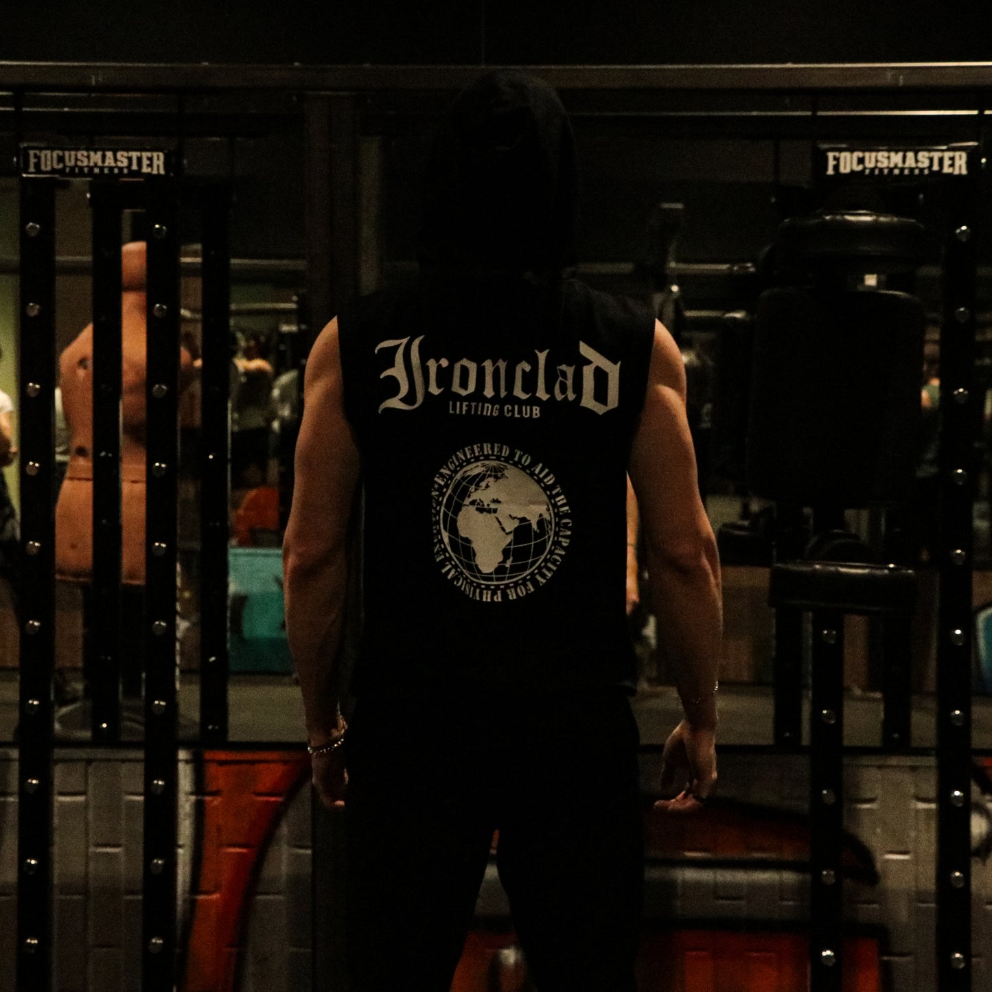 Ironclad Sleeveless Hoodie Black